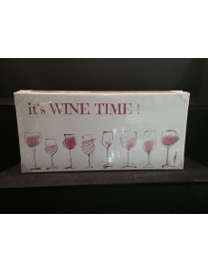 TOILE WINE TIME 33X70CM