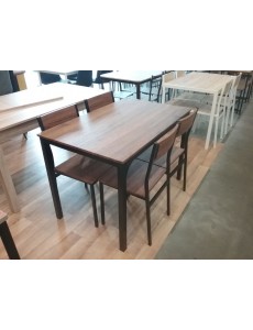 TABLE + 4 CHAISES MOD....