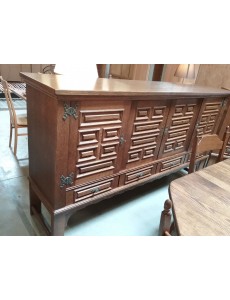 BUFFET CHENE 4 PORTES 4...