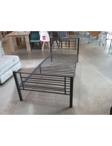 LIT 90X200CM "SAMMY" GRIS...