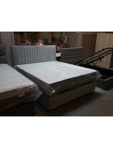 BOXSPRINGS "CLARA" 160CM GRIS