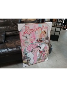 TOILE ENCADREE "ROMANTIC"...