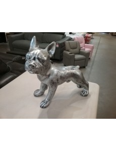 POSTURE CHIEN PATINE ARGENT...