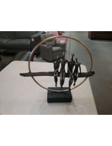 SCULPTURE RESINE 4P (04.857)