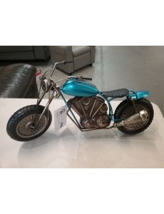 MOTO METAL BLEUE (06.532)