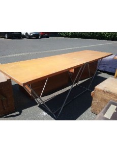 TABLE A TAPISSER BOIS