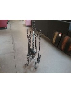 SET DE CHEMINÉE MÉTAL