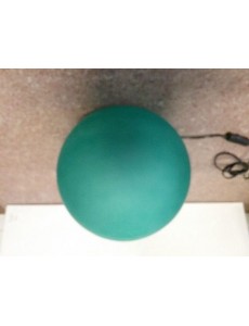 LAMPE BOULE VERTE