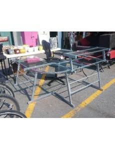 BUREAU DE COIN MODERNE VITRÉ