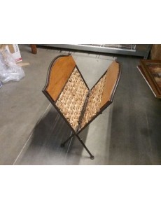 PORTE REVUES MÉTAL / OSIER