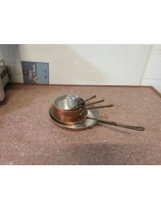 SET POELONS CUIVRE