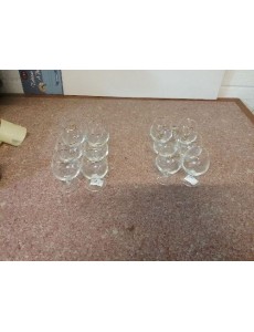 VERRES COGNAC LOT DE 6