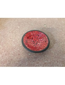 PLAT MOSAIQUE ROUGE