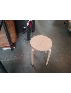 TABOURET IKEA BOIS ASSISE...