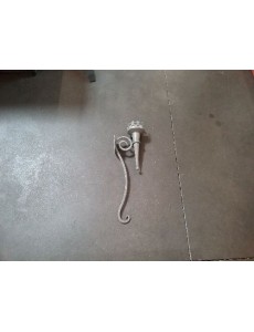 BOUGEOIR ARGENTÉ À SUSPENDRE