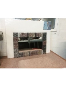 MIROIR RECTANGULAIRE ARGENTÉ 