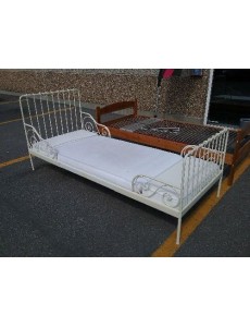 LIT EVOLUTIF METAL BLANC +...