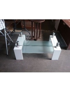 TABLE BASSE MODERNE BLANCHE