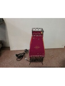 LAMPE ORIENTALE TISSU 
