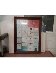 CADRE "ÉTIQUETTE VIN "