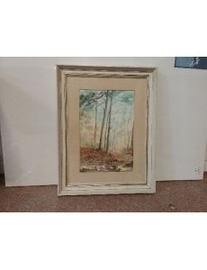 AQUARELLE "FORÊT"