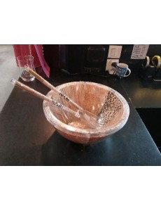 SALADIER AVEC COUVERTS 