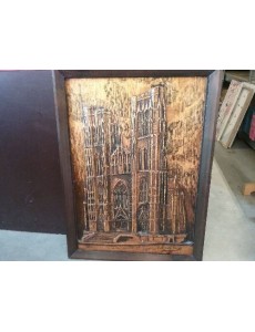 GRAVURE BOIS "DES ST...