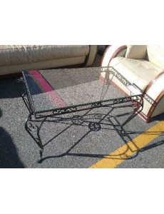 TABLE BASSE VITRÉE PIEDS...