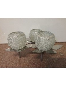 BOUGEOIR "FLEURS" TRIO