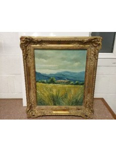 PEINTURE HUILE CONTOUR BAROQUE