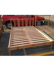 LIT BOIS  140 + SOMMIER