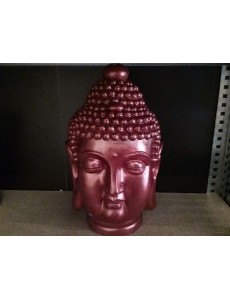 TETE DIVINITÉ ROUILLE  H 40 CM