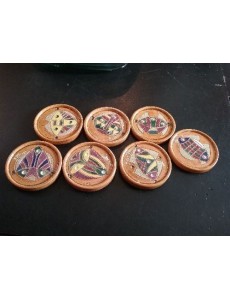 SOUS VERRES EMAILLÉ