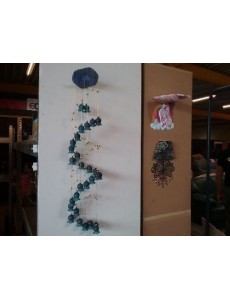 DECO CLOCHETTES BLEUES