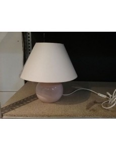 LAMPE À POSER ROSE