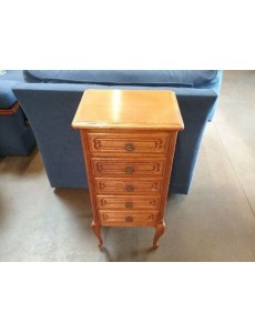 SEMAINIER CHÊNE 5 TIROIRS