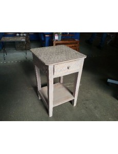 SELLETTE TAUPE 1 TIROIR