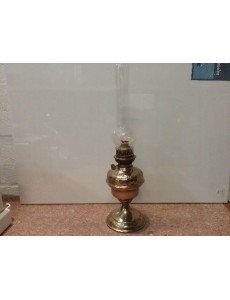 LAMPE  QUINQUET CUIVRE