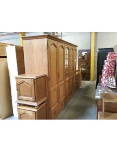 CHAMBRE EN CHENE 5P LIT 140...