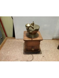 MOULIN A CAFÉ BOIS/CUIVRE