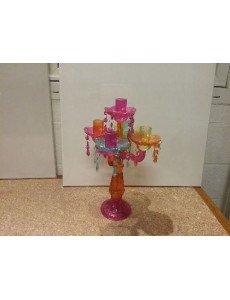 CHANDELIER VERRE MULTICOLORE