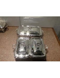 PLAT METAL  ARGENTÉ