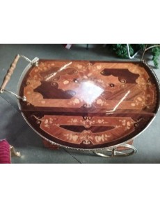 DESSERTE MARQUETERIE 