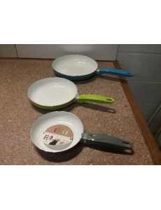 LOT 3 POELONS COULEUR