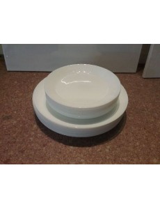 LOT ASSIETTES BLANCHES