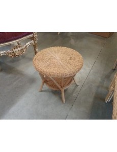 TABLE BASSE EN ROTIN