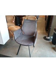 FAUTEUIL D APPOINT GRIS SOURIS