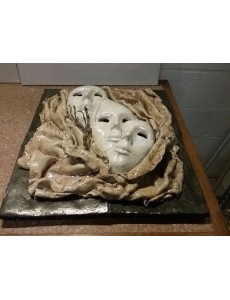 DÉCO  "MASQUES"   CÉRAMIQUE