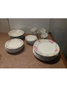 LOT ASSIETTES + TASSES