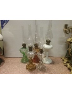 LAMPE QUINQUET VERRE